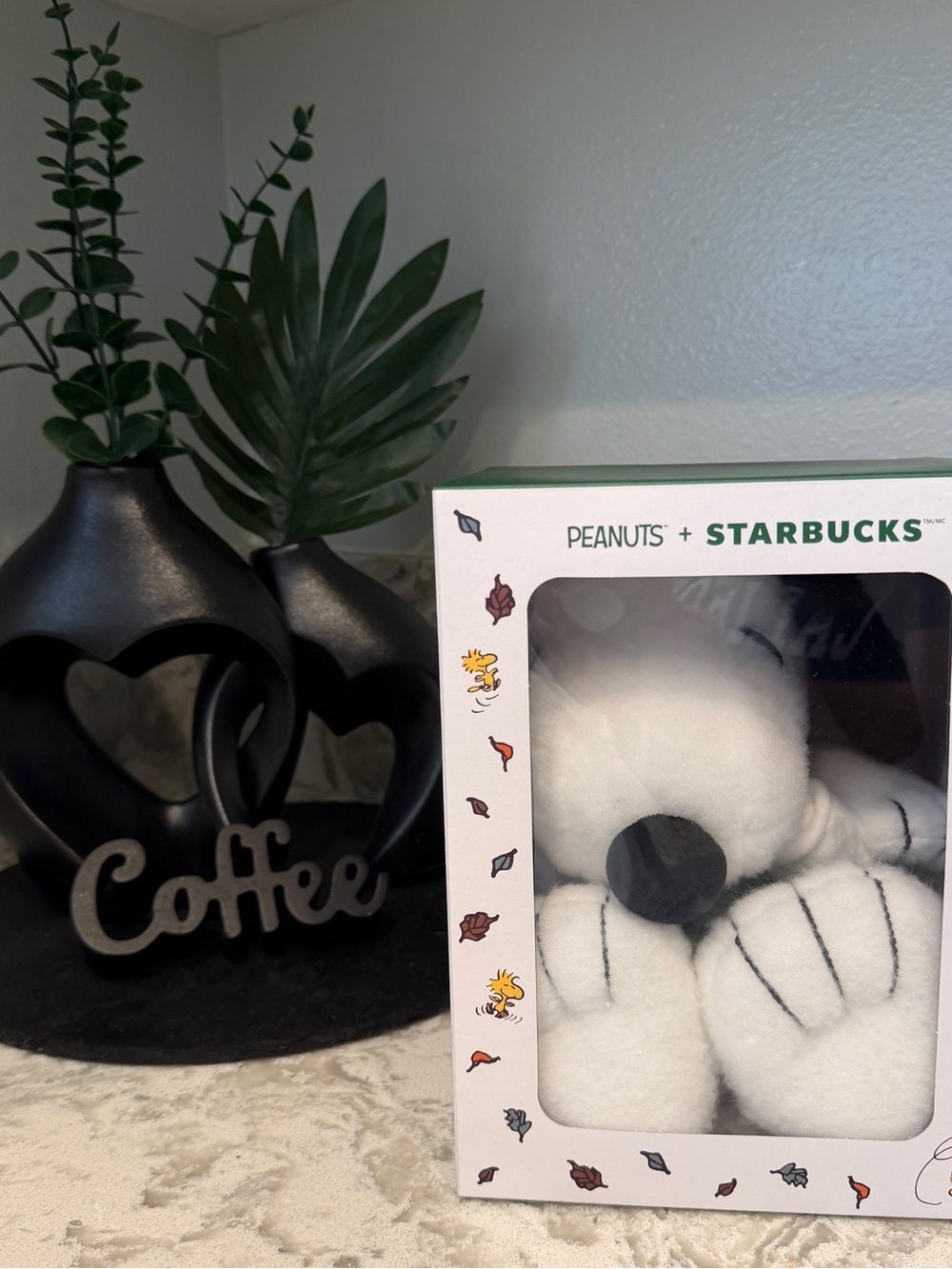 Peanuts x Starbucks Snoopy Plush Toy - White